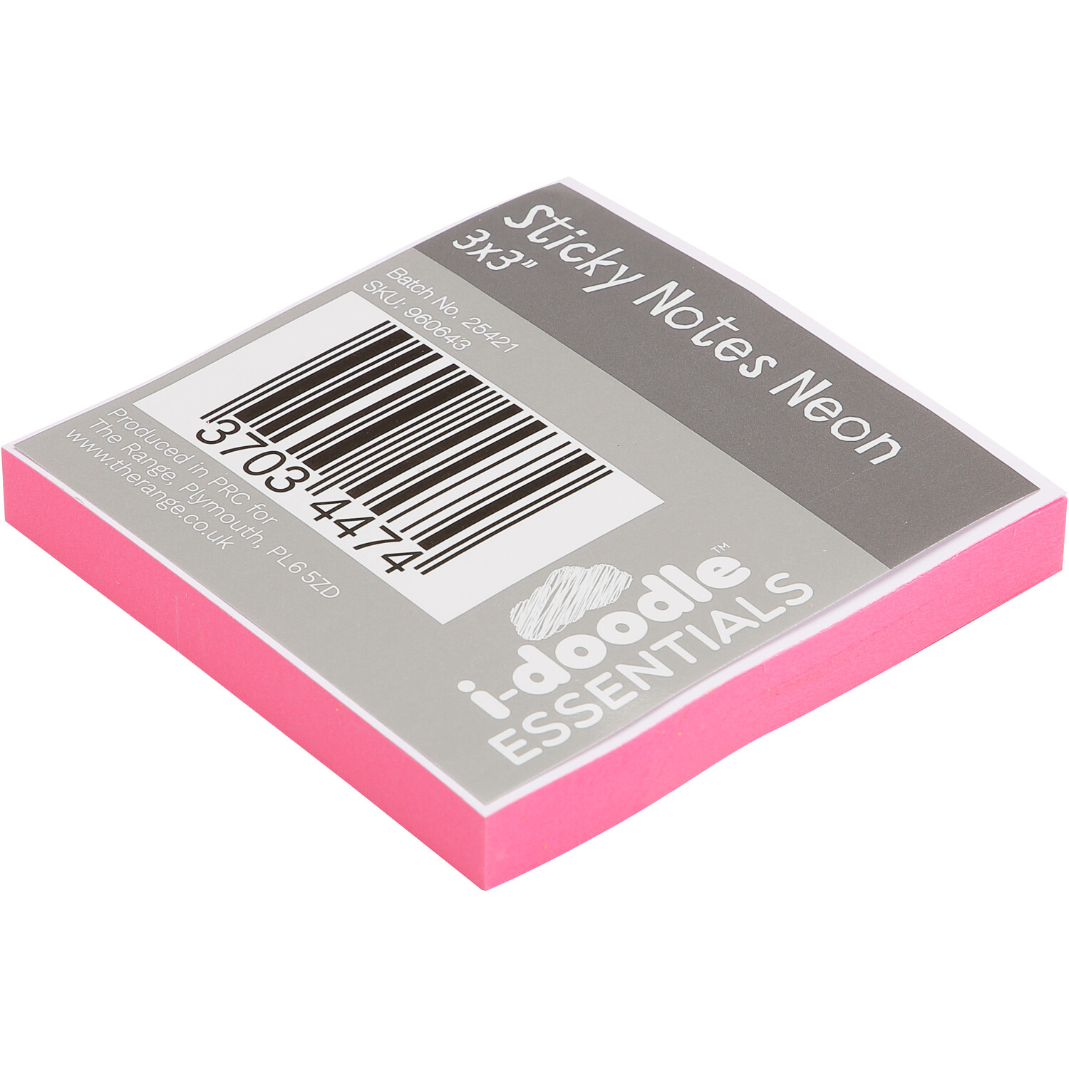 Neon Sticky Notes 3x3 Wilko