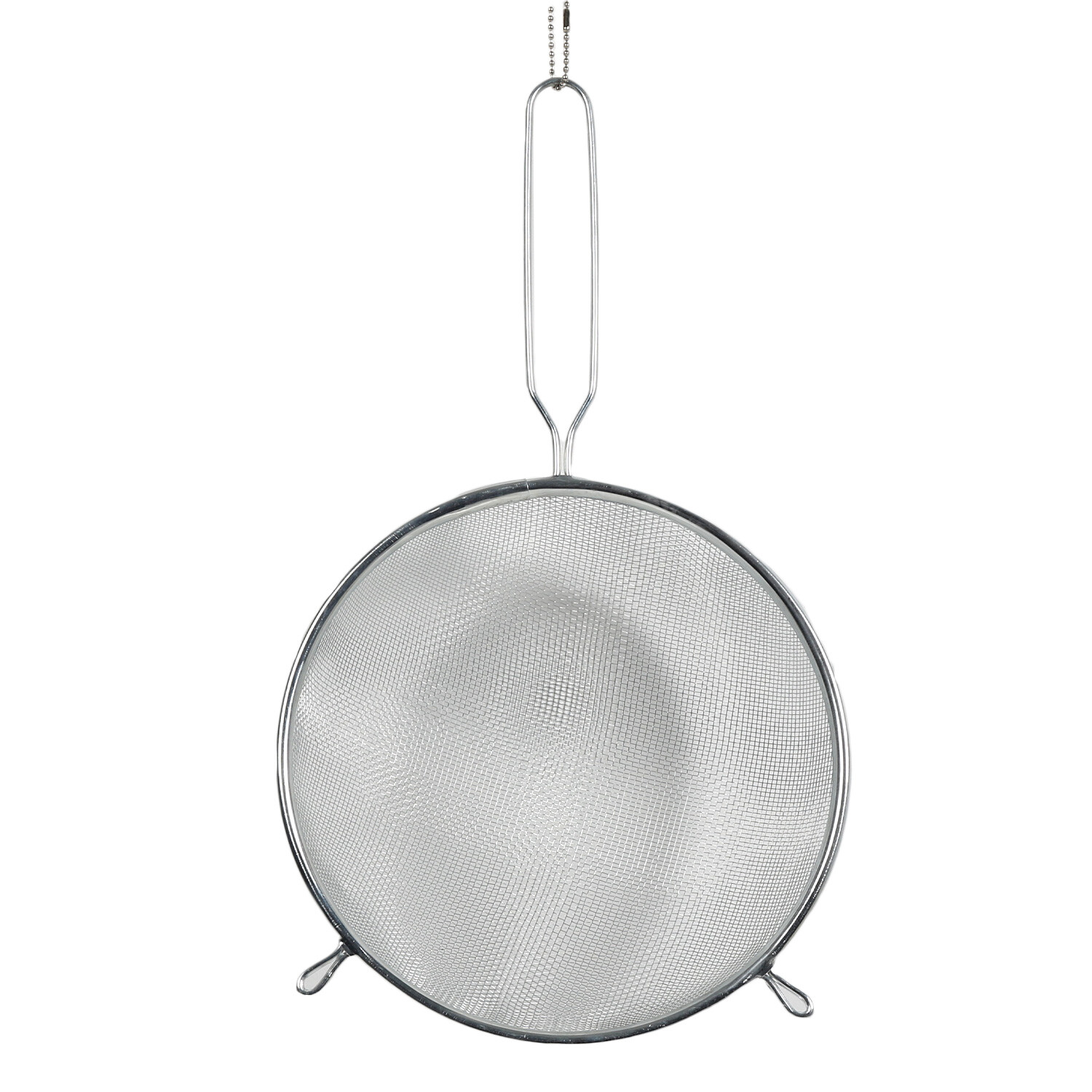 Stainless Steel Strainer Silver / 20cm Wilko