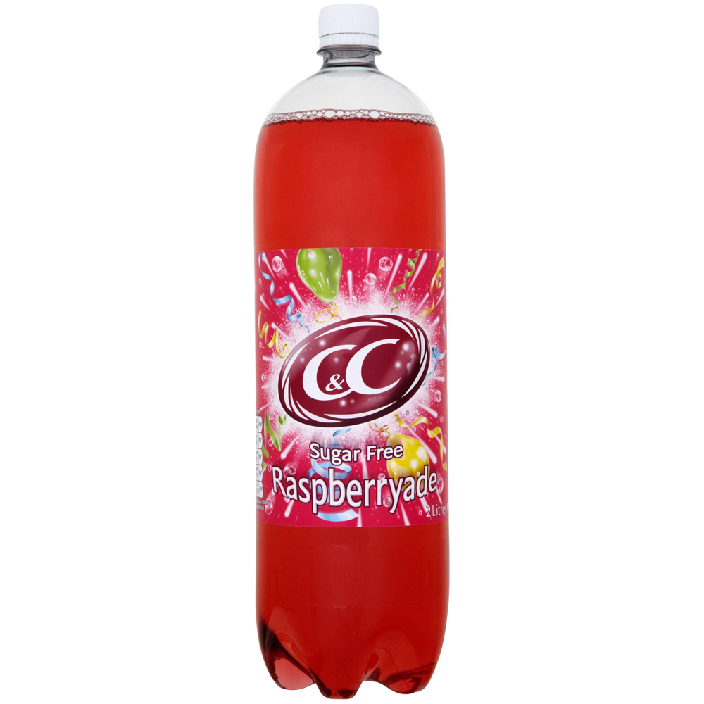 C & C Raspberryade Sugar Free 2L | Wilko