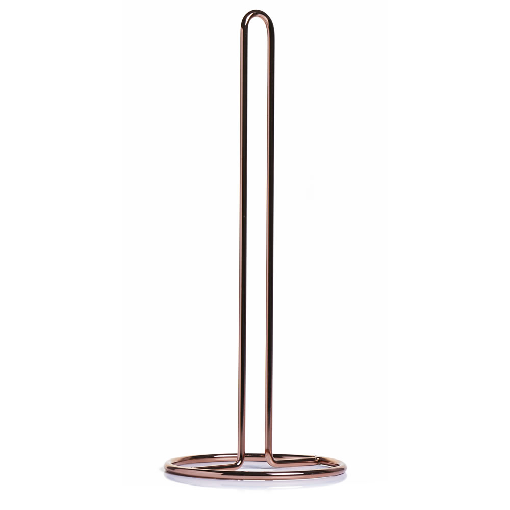 Wilko Copper Effect Kitchen Towel Holder Wilko