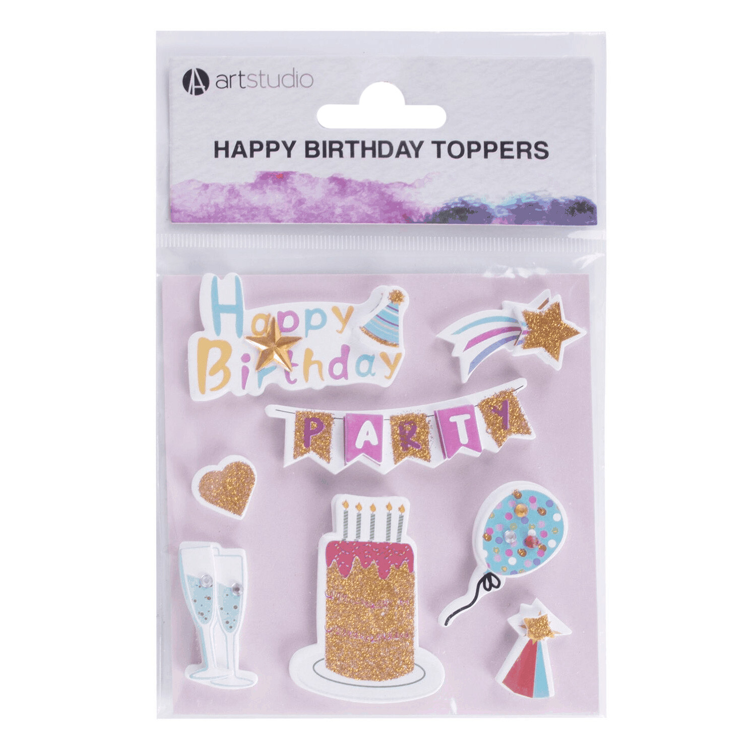 Happy Birthday Toppers Wilko