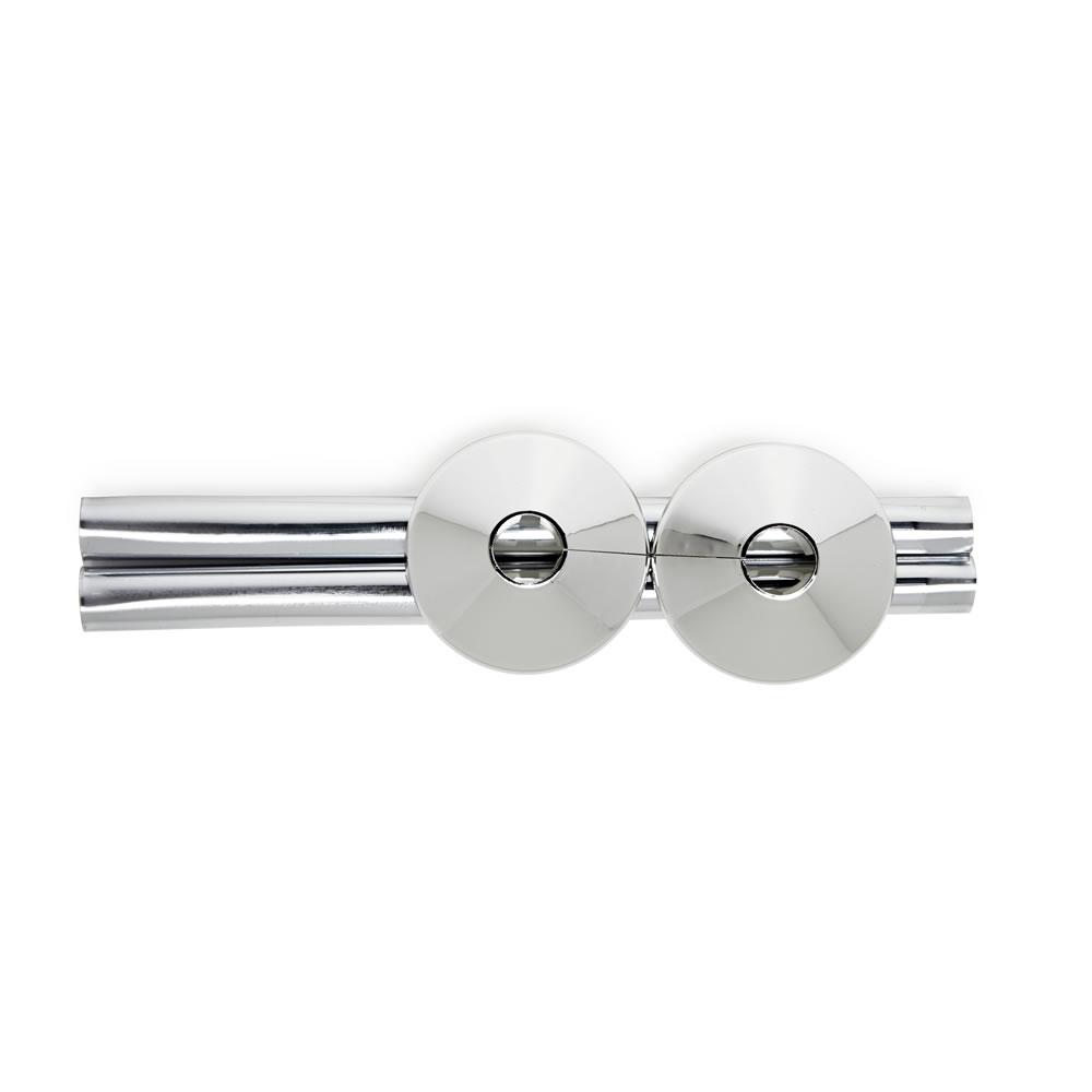 Wilko Chrome Effect Radiator Pipe Cover and Collar Wilko