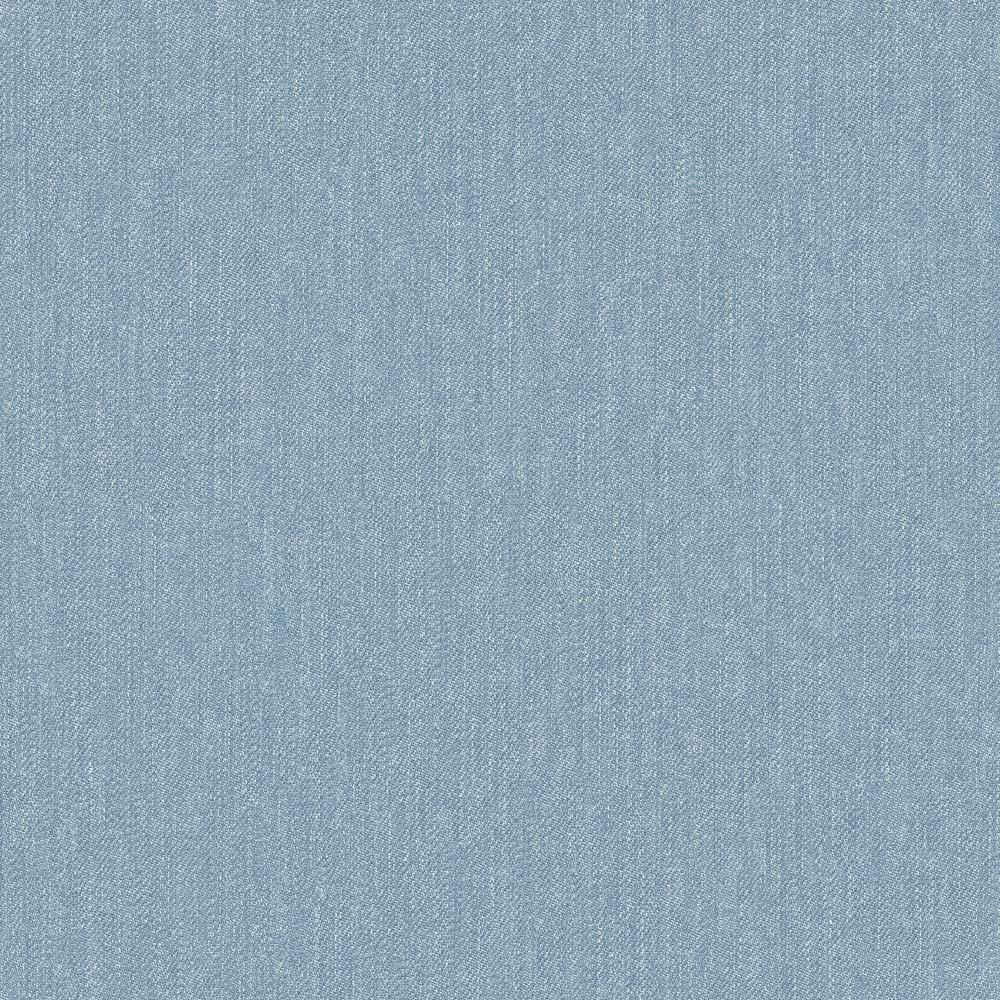Grandeco Denim Jeans Marl Fabric Washed Blue Textured Wallpaper Wilko