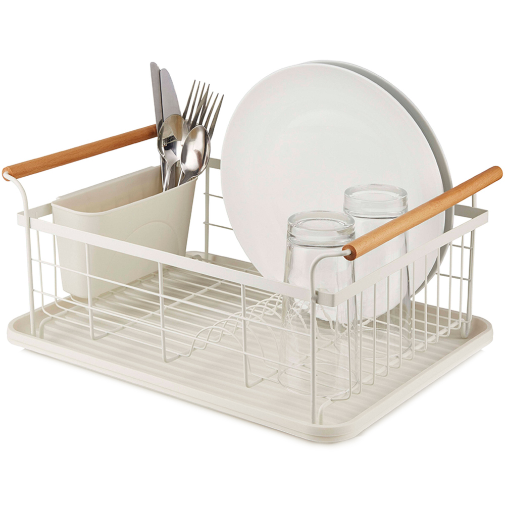 Swan Nordic White Dish Rack Wilko