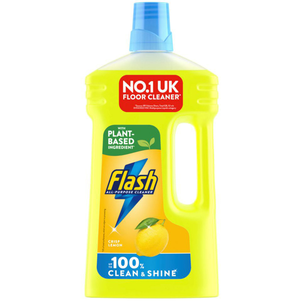 Batflash Lemon Flash Lemon All Purpose Liquid Cleaner 950ml | Wilko