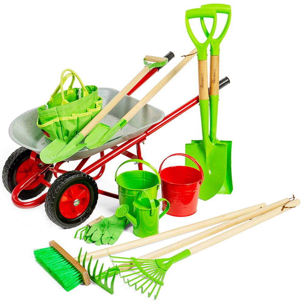 Bigjigs Toys Kids 15 Piece Gardening Deluxe Pack | Wilko