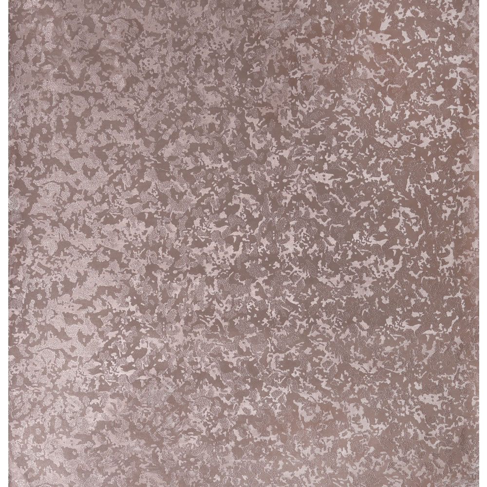 Wilko Wallpaper Crushed Velvet Foil Rose Gold Wilko