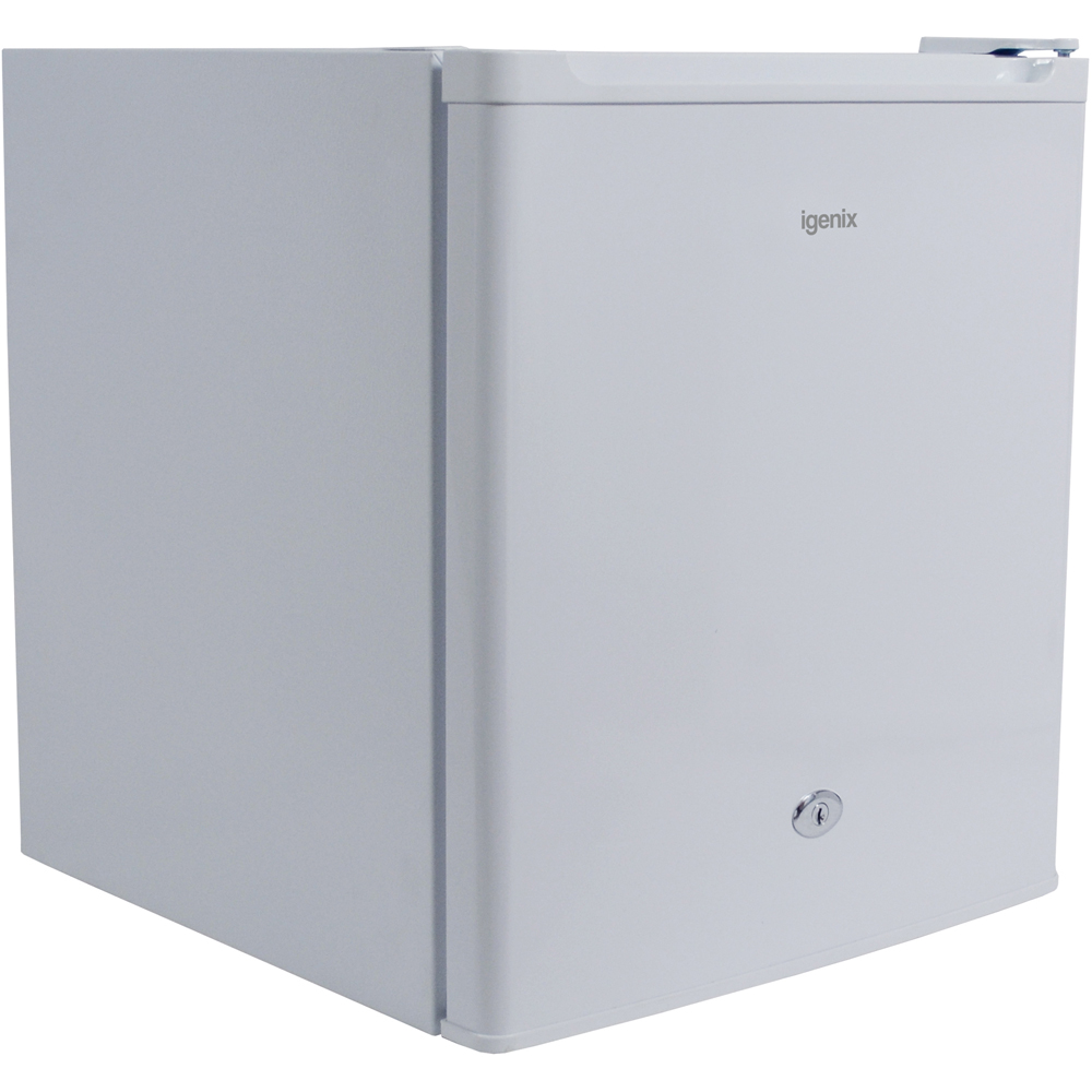 Igenix White 47L Table Top Fridge with Lock Wilko