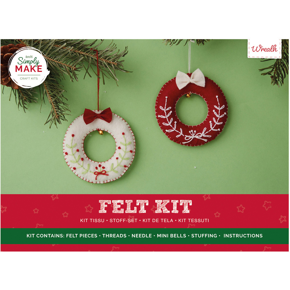 simply-make-wreath-felt-ornament-craft-kit-2-pack-wilko