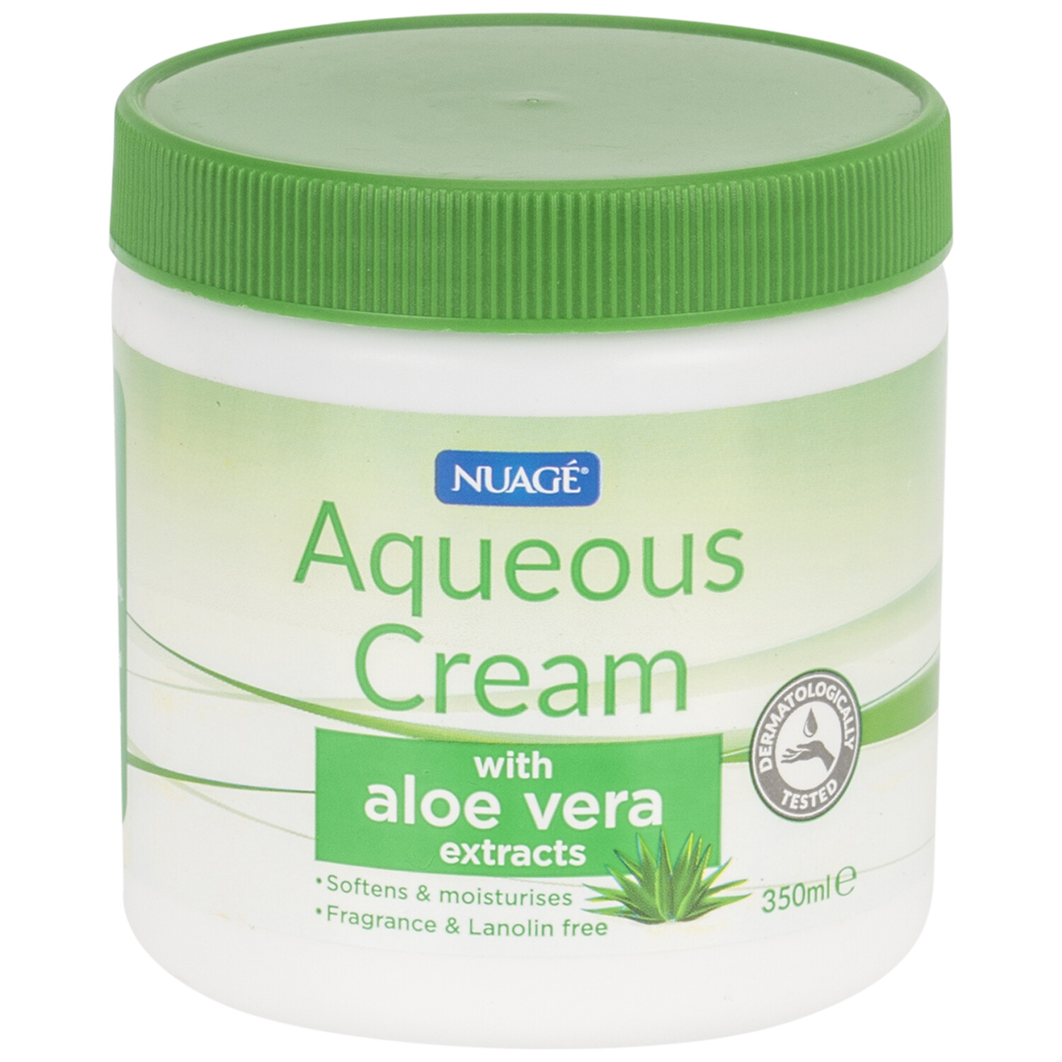 Nuage Aqueous Cream with Aloe Vera 250ml Wilko