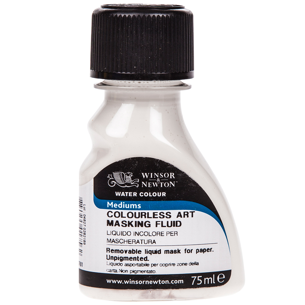 Winsor and Newton 75ml Colourless Art Masking Fluid Wilko