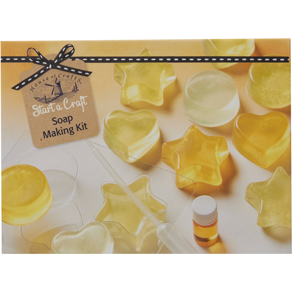 House of Crafts Yellow Soap Making Craft Kit | Wilko