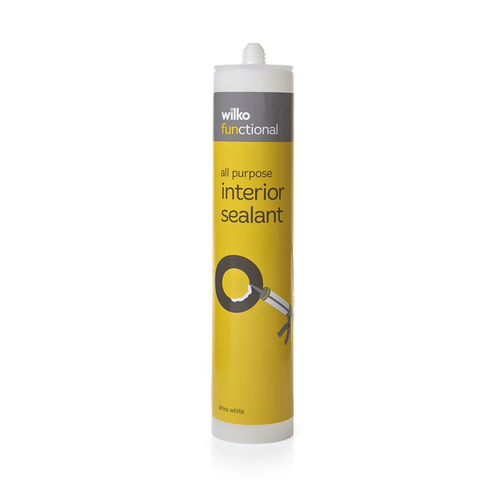 Wilko All Purpose White Interior Sealant 300ml Wilko