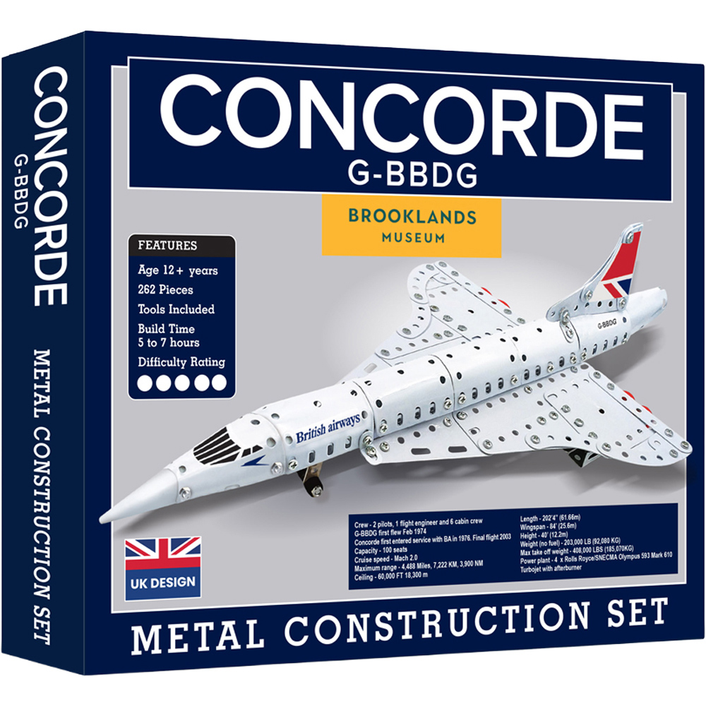 COBI Concorde G-BBDG Blocs de construction 1:95 | 1917 COBI Concorde G-BBDG Blocs de construction 1:95 | 1917