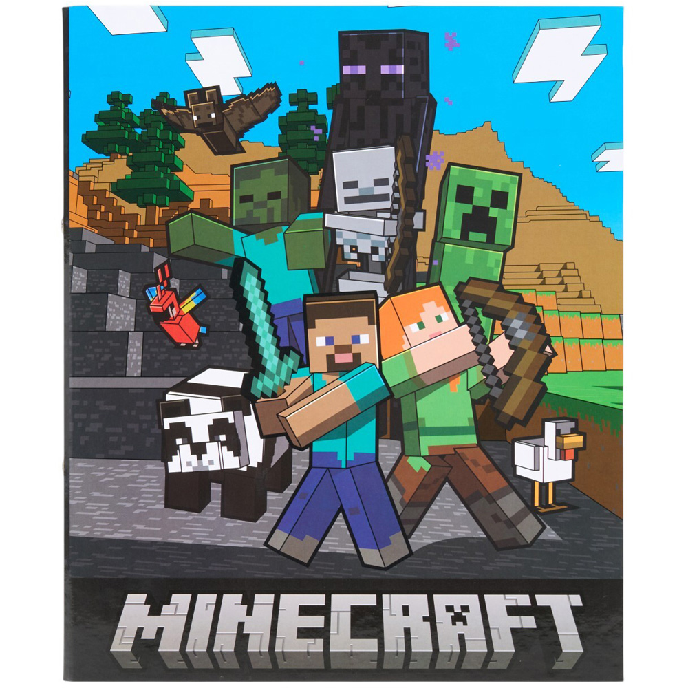 A4 Minecraft Ringbinder | Wilko