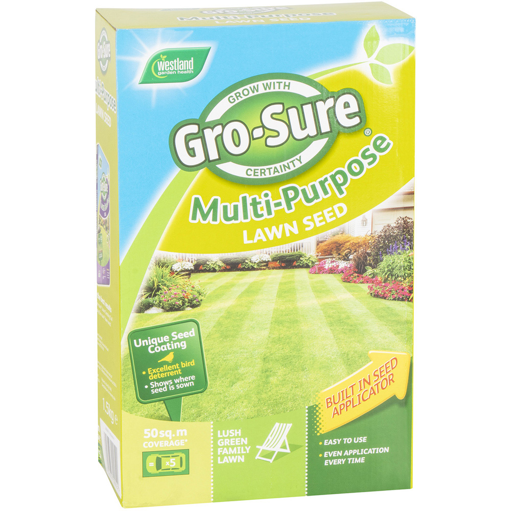 GroSure MultiPurpose Lawn Seed 50m2 Wilko