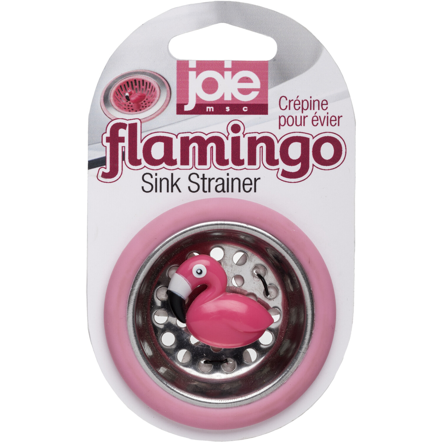 Joie Novelty Sink Strainer Pink Wilko