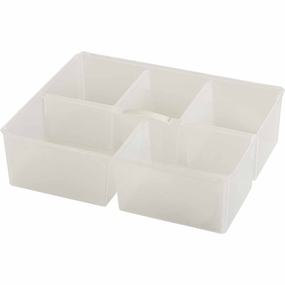 Wilko Compartment Insert Tower System Storage Box Wilko