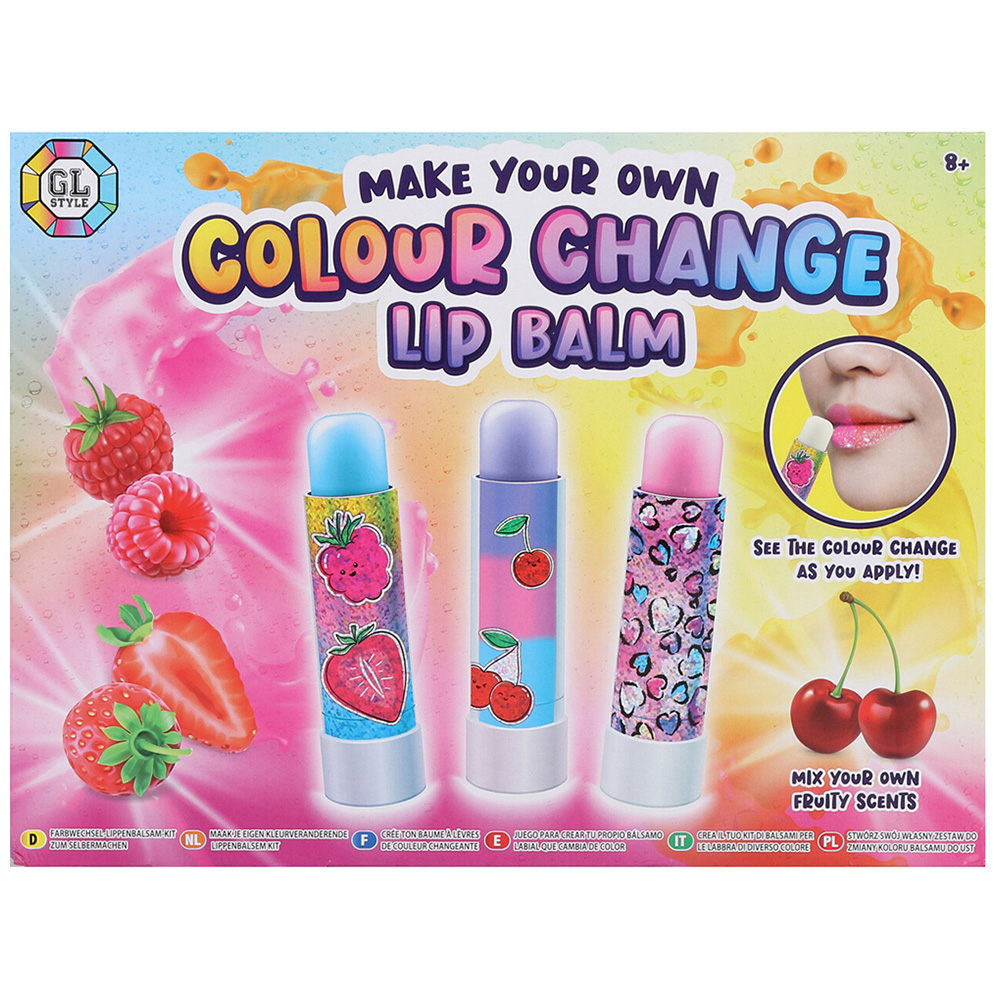 GL Style Make Your Own Colour Change Lip Balm Kit Wilko