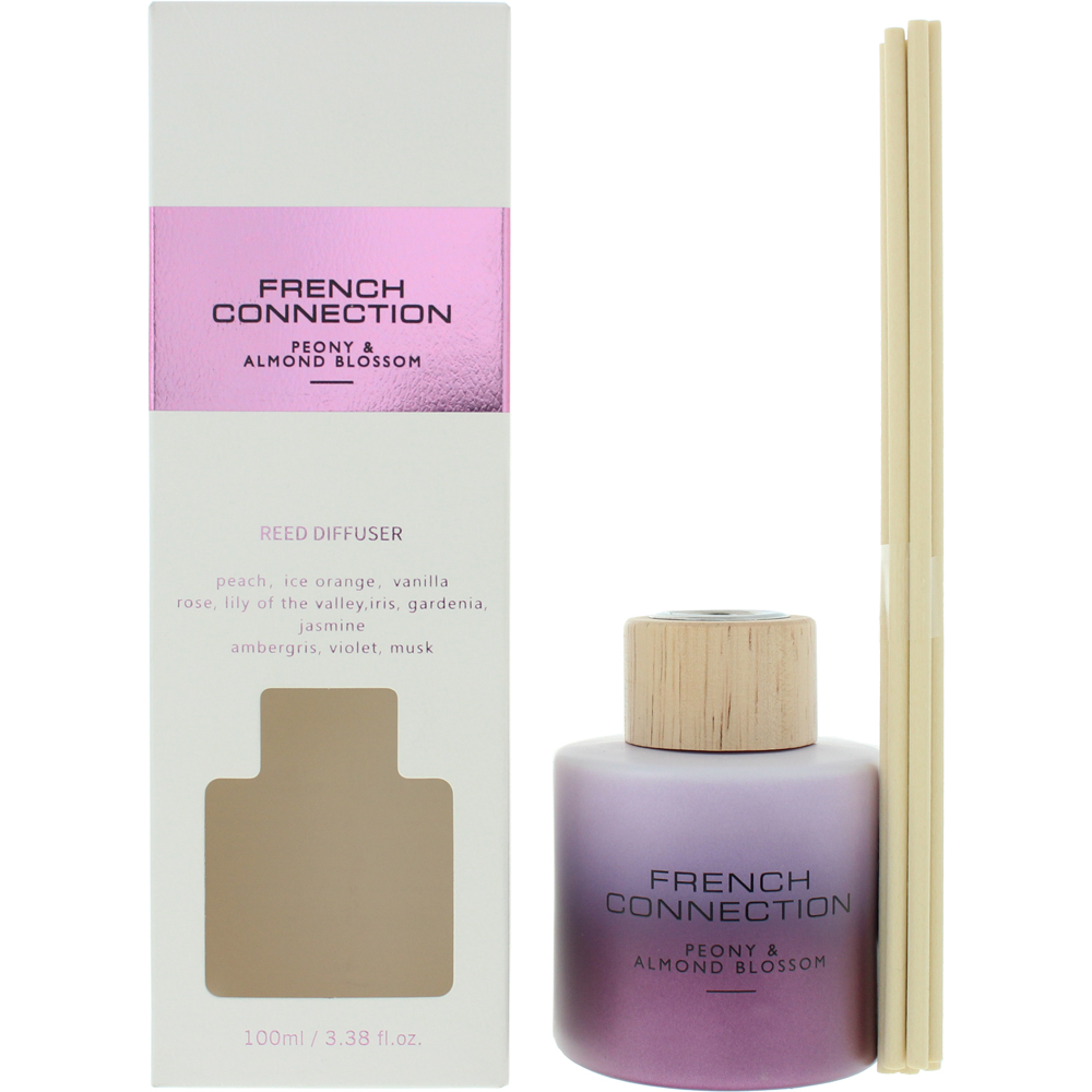 French Connection Metallic Collection Peony and Almond Blossom Reed ...