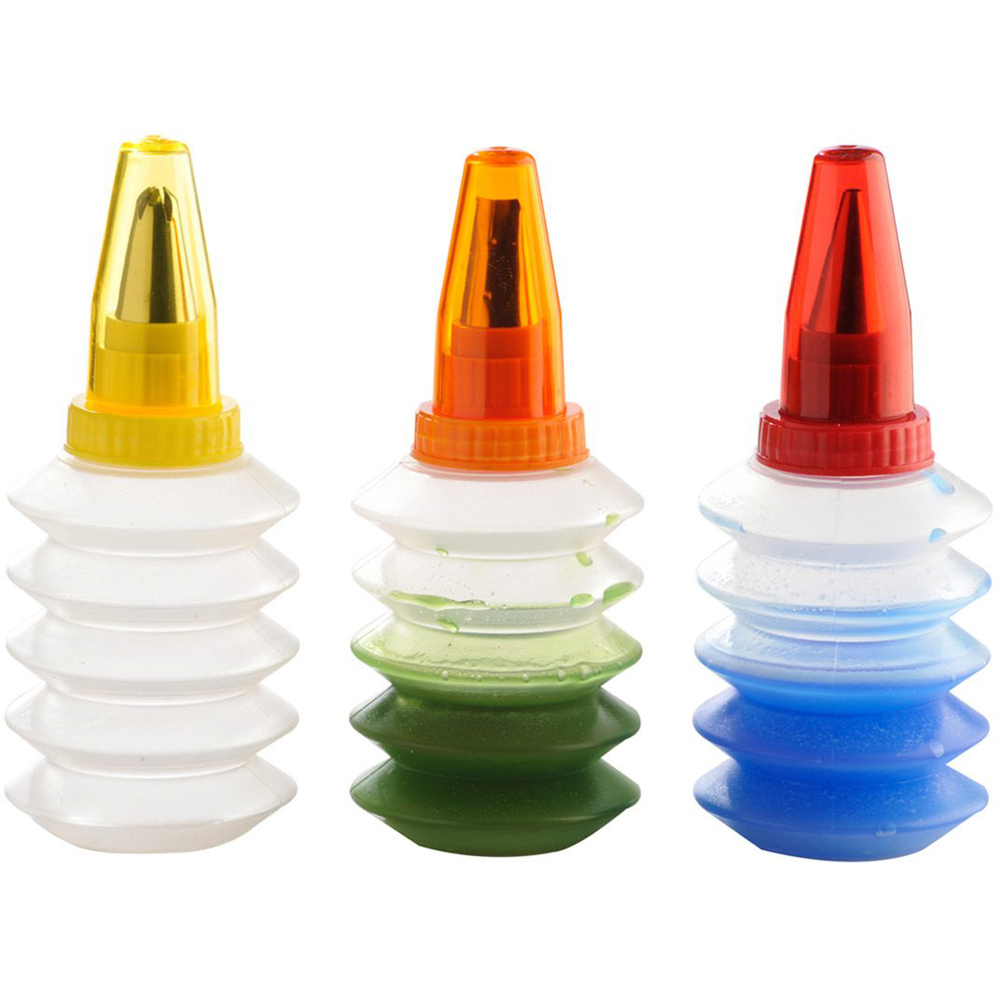 Pack of 3 Mason Cash Squeeze Bottles Wilko