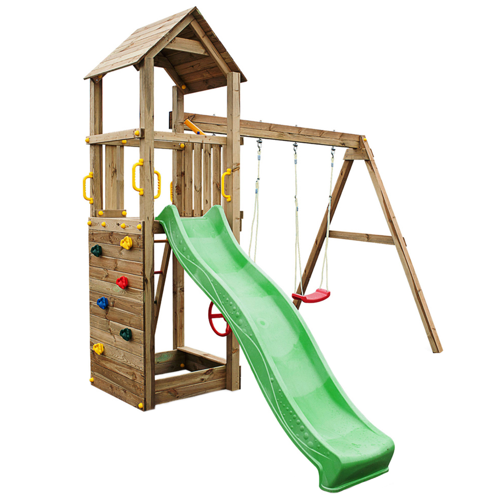 Shire Kids Sky High Hideout with Double Swing | Wilko