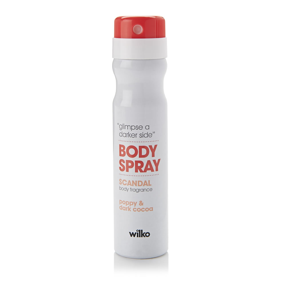 Wilko Scandal Body Spray 75ml Wilko