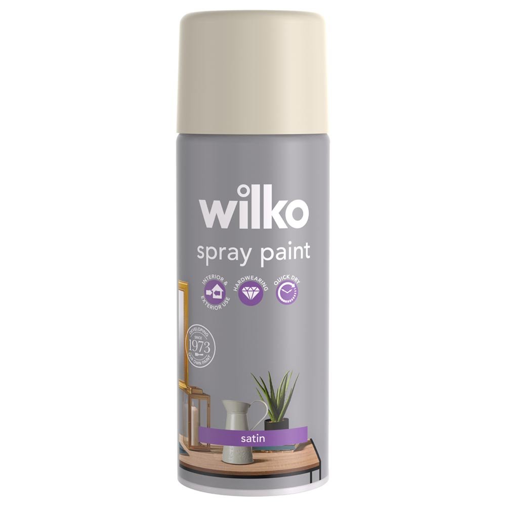 Wilko On Deck Satin Spray Paint 400ml Wilko
