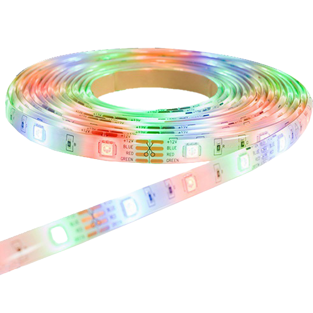 Valceno ValueLights Smart App-Control Multicolour LED Strip Light 5m | Wilko