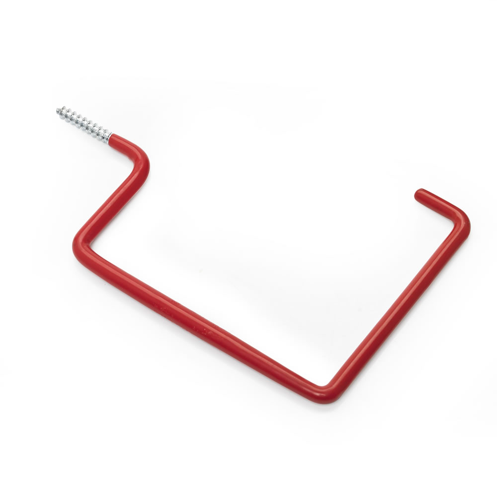 Wilko Large Red Square Utility Hook Wilko