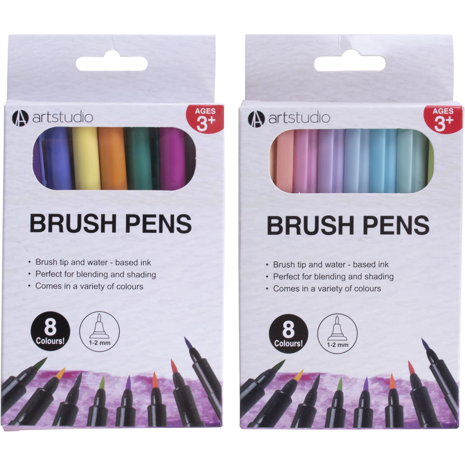 Art Studio Brush Pens Wilko