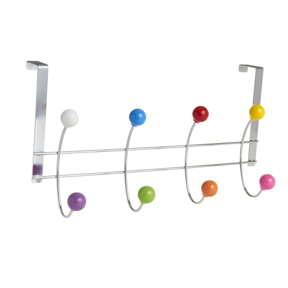 Wilko 8 Hook Over The Door Steel Hanger Wilko
