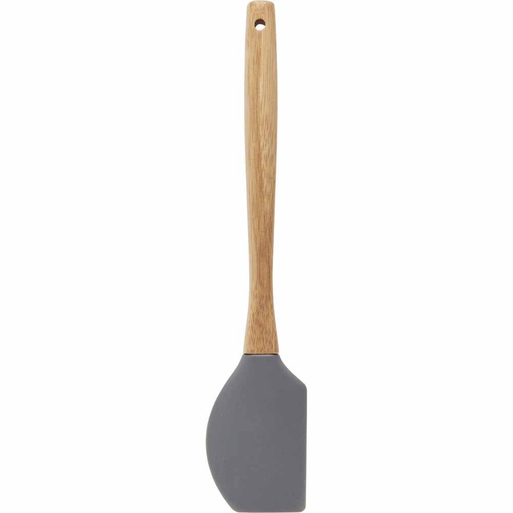 Wilko Silicone and Bamboo Spatula Wilko