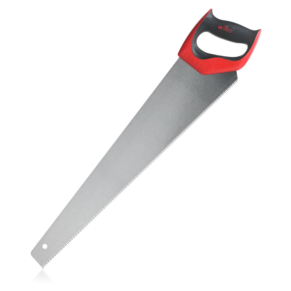 Wilko Hand Saw Soft Grip Handle 550mm Wilko