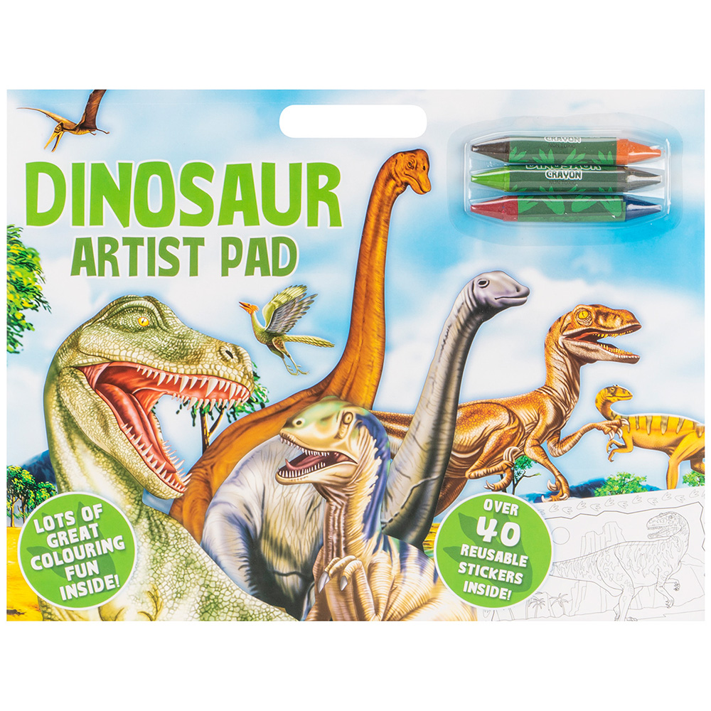 Artist Pad Dinosaur Wilko
