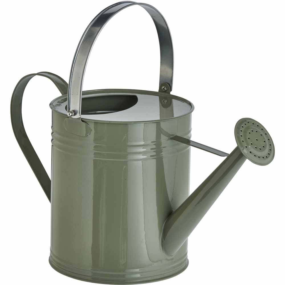 Wilko Large Metal Outdoor Watering Can Wilko