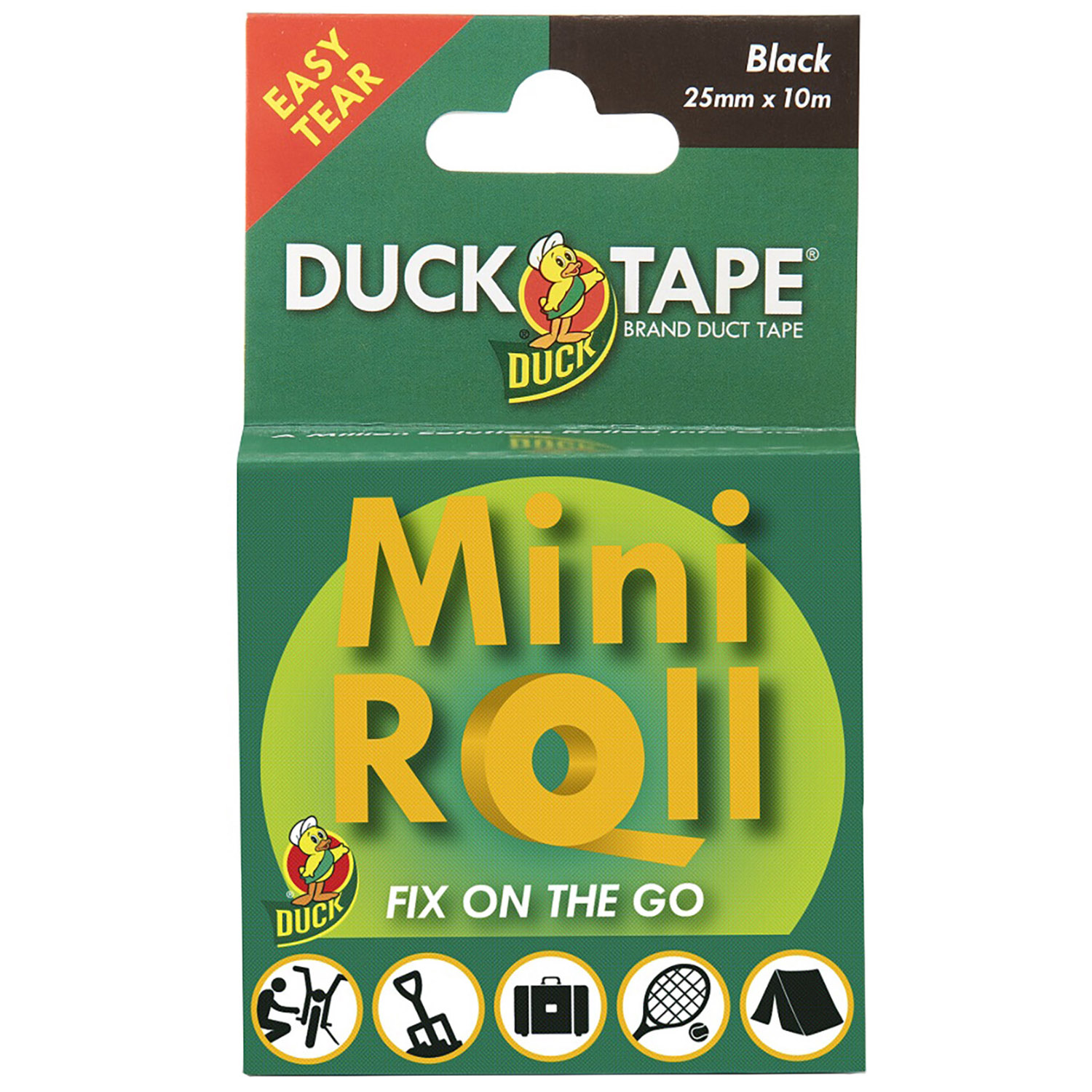 Duck 25mm x 10m Mini Roll Duct Tape Wilko