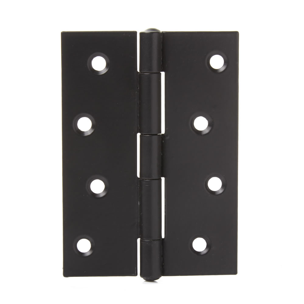 Wilko 100mm Black Butt Hinge Wilko