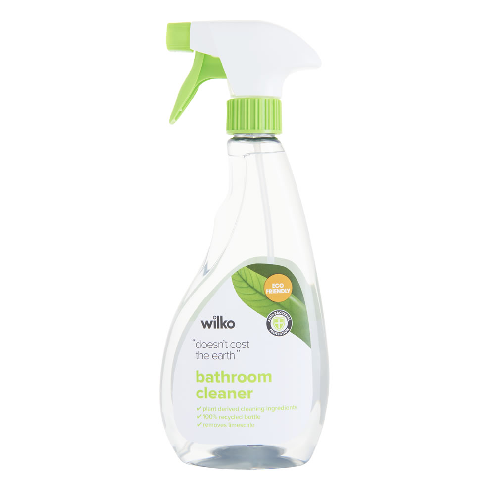 Wilko Eco Bathroom Cleaner Spray 500ml Wilko