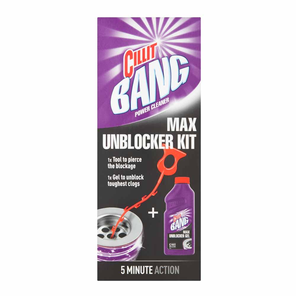 Cillit Bang Drain Unblocker Kit Wilko