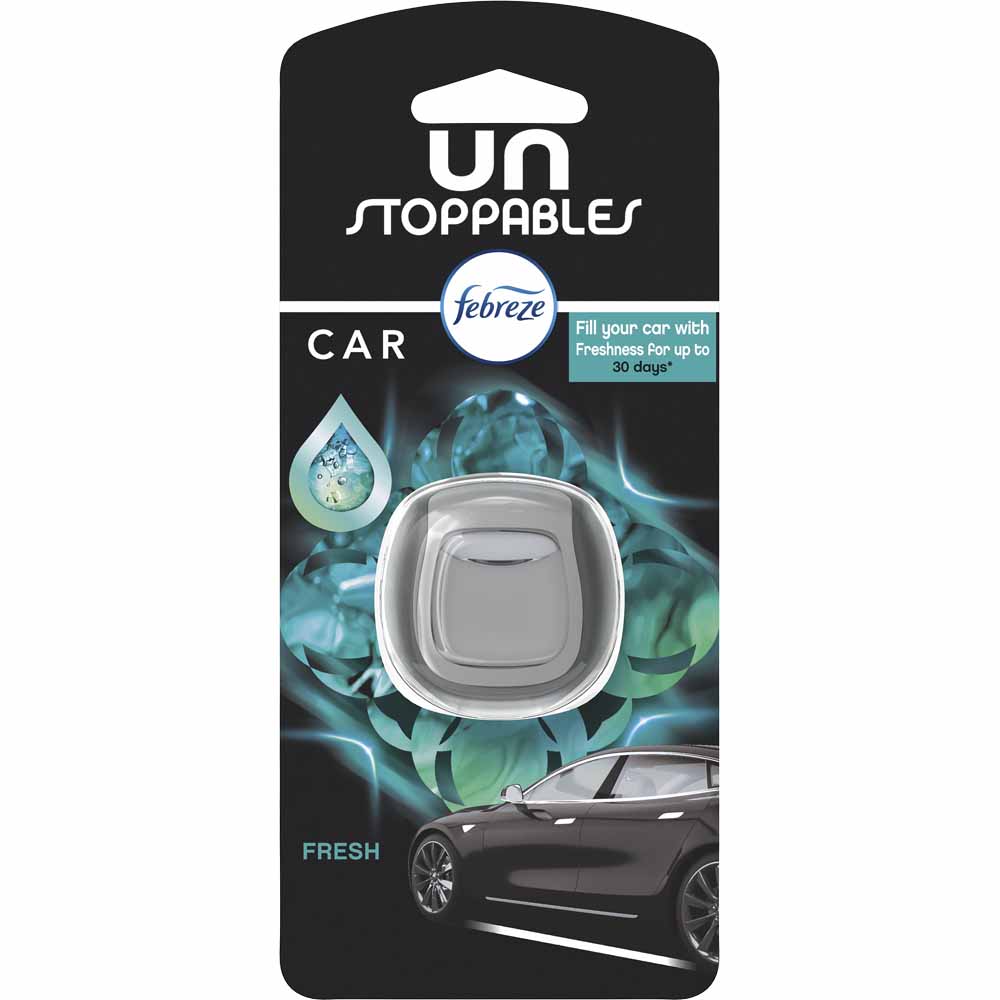 Unstoppables Car Air Freshener Fresh 1ct Wilko