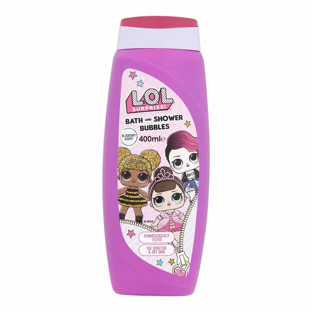 LOL Surprise Bath and Shower Bubbles 400ml Wilko
