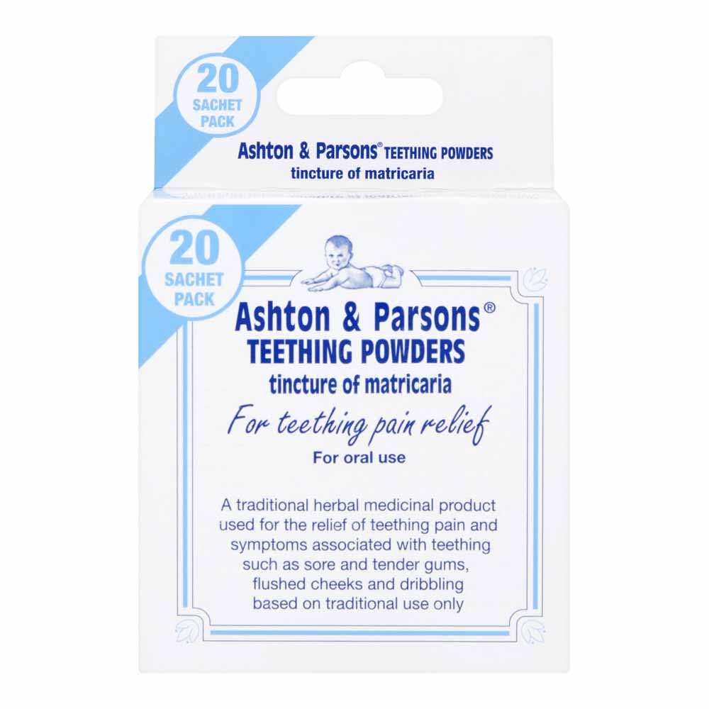Ashton and Parsons Infants Teething Powders 20 Pack Wilko