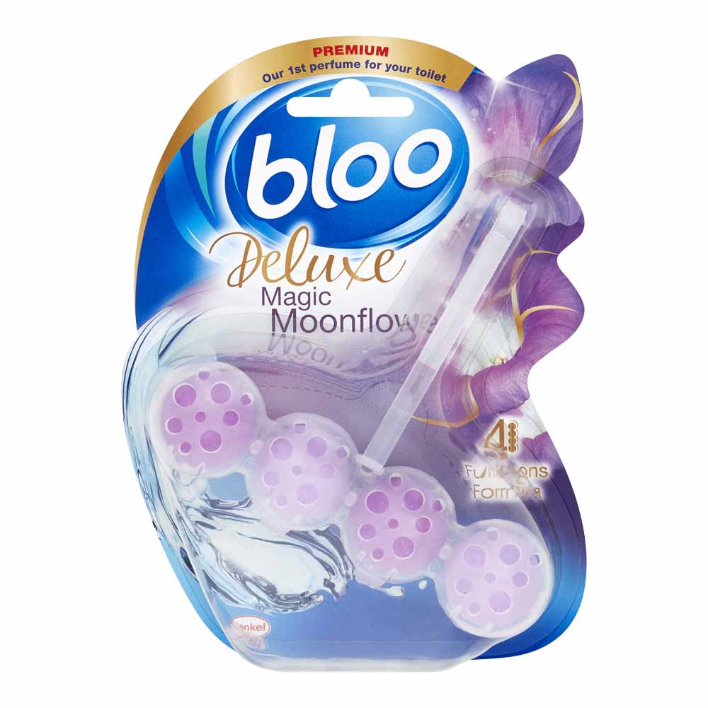 Bloo Deluxe Moonflower Toilet Cleaner 50g Wilko