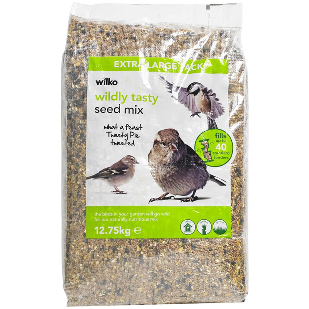 Wilko Seed Mix Wild Bird Food 12.75kg