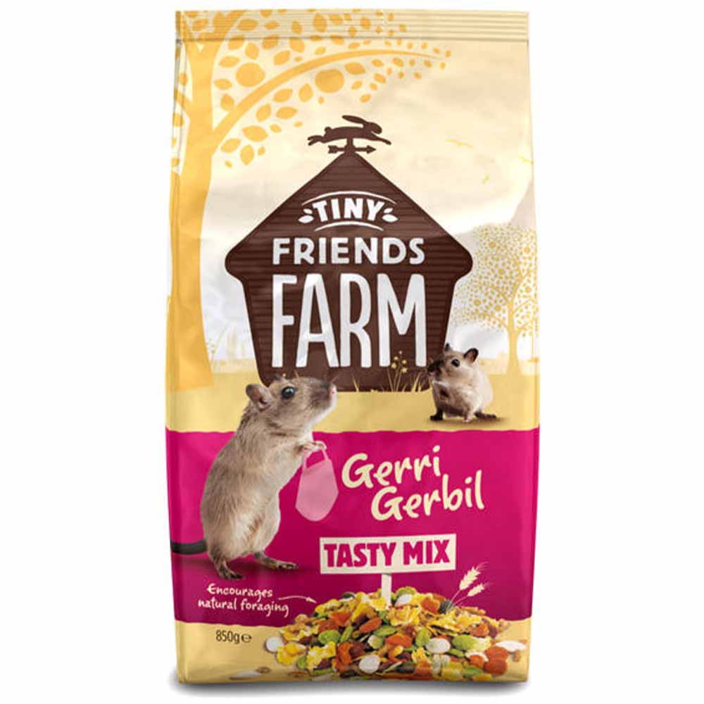 Tiny Friends Farm Gerri Gerbil Tasty Mix 850g