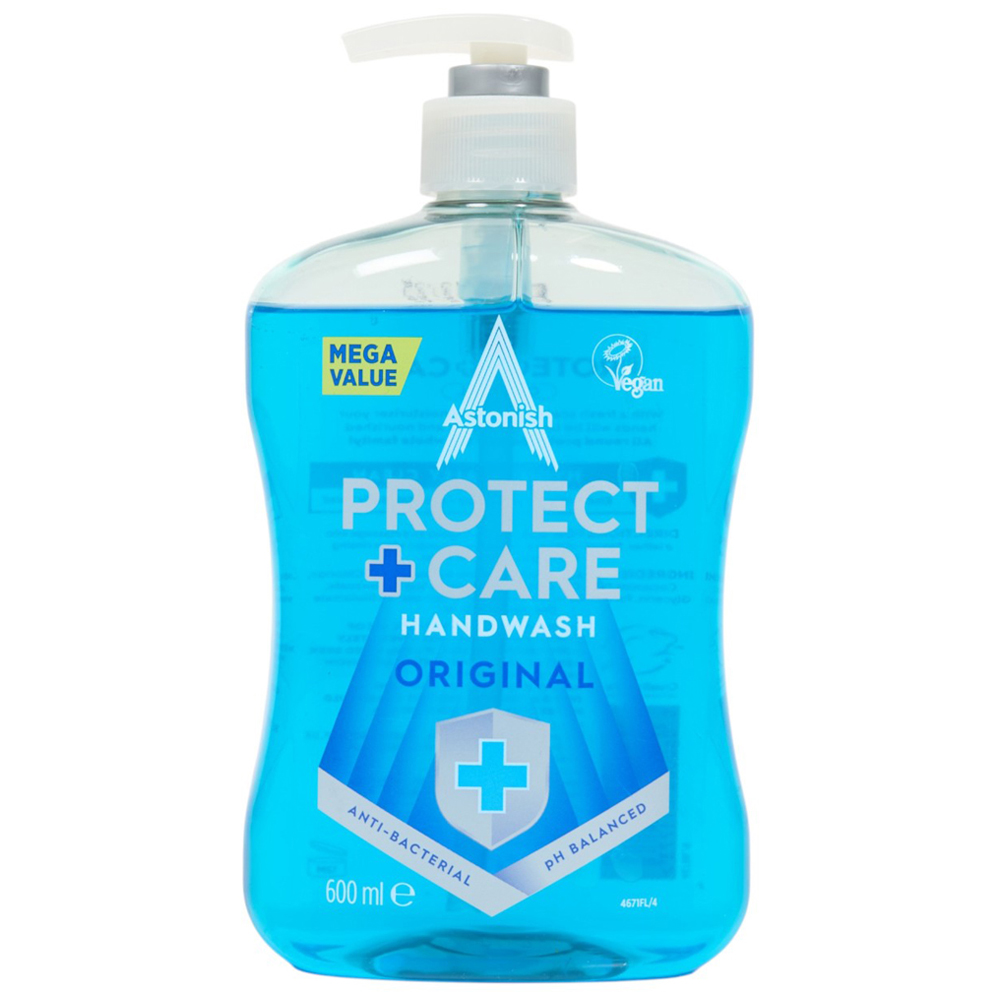Astonish Antibacterial Handwash - Original Moisturising - 650ml - Blue