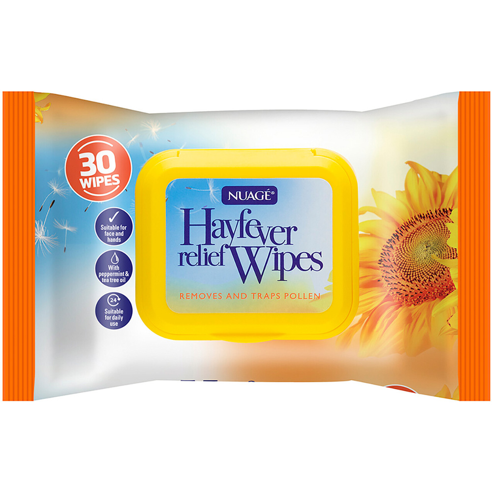 Nuagé Hayfever Relief Wipes 30 Pack