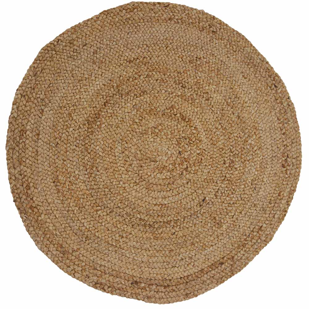 Relay Jute Round Rug 133cm