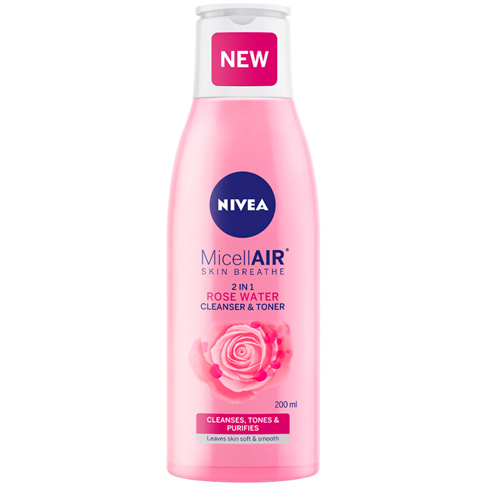 Nivea Micellair Rose Water Cleanser and Toner 200ml